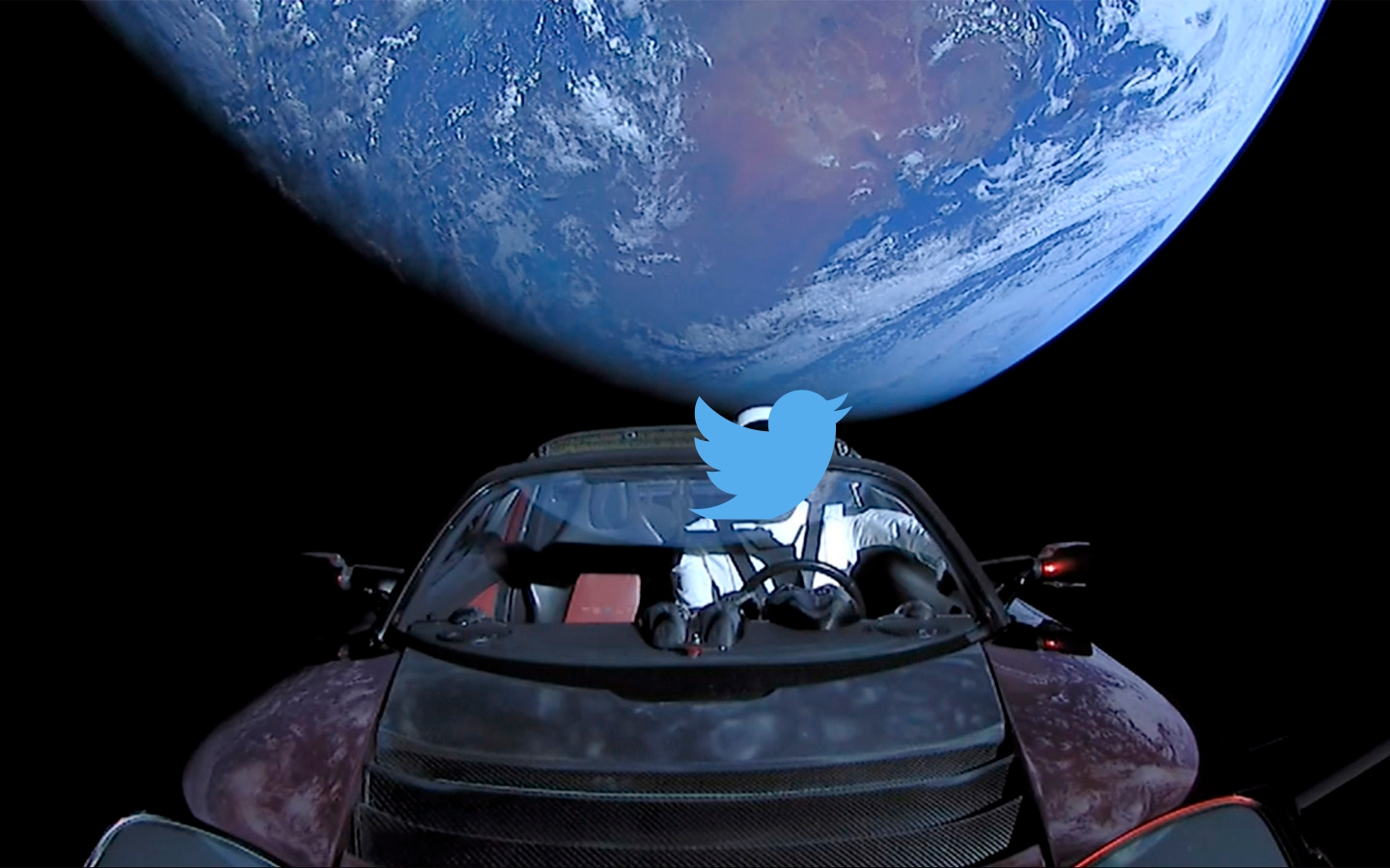 Twitter in space