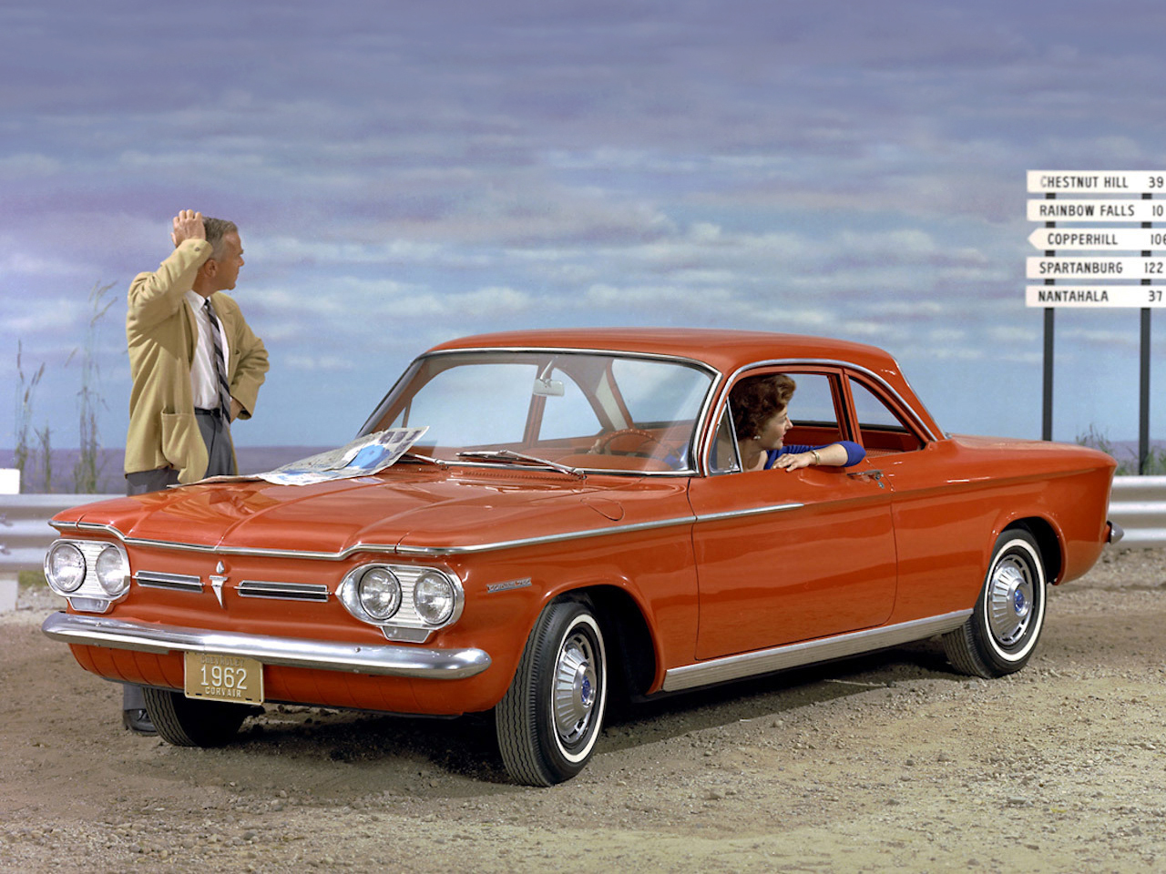 Chevrolet Corvair — яркий представитель продукции автопроизводителей Детройта 60-х годов